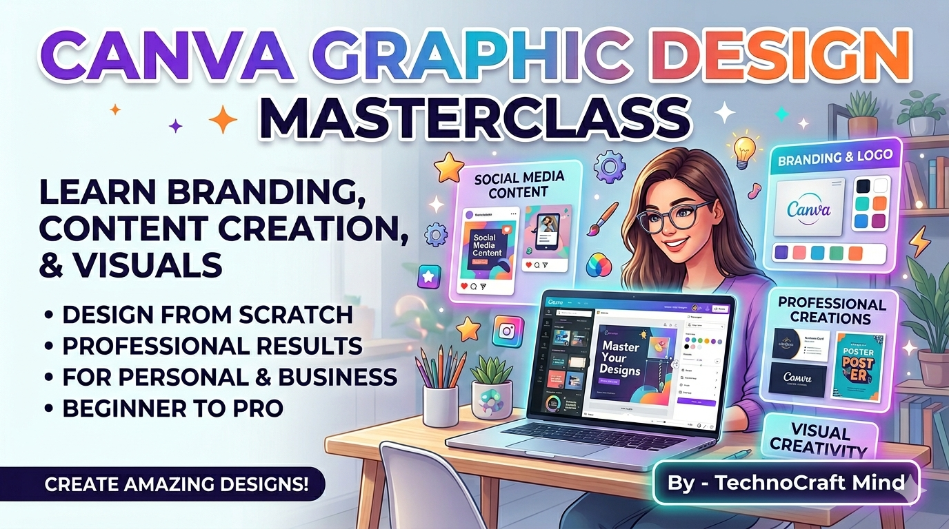 Canva Graphic Design Masterclass