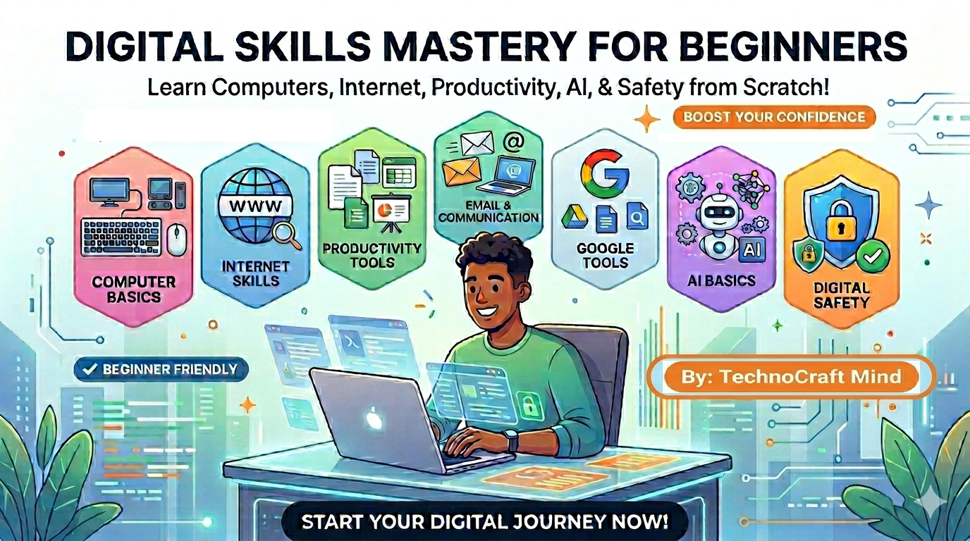 Digital Skills Mastery for Beginners